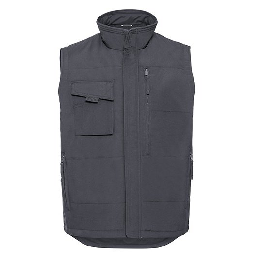 (R-014M-0) Heavy Duty Workwear Gilet [Z014]