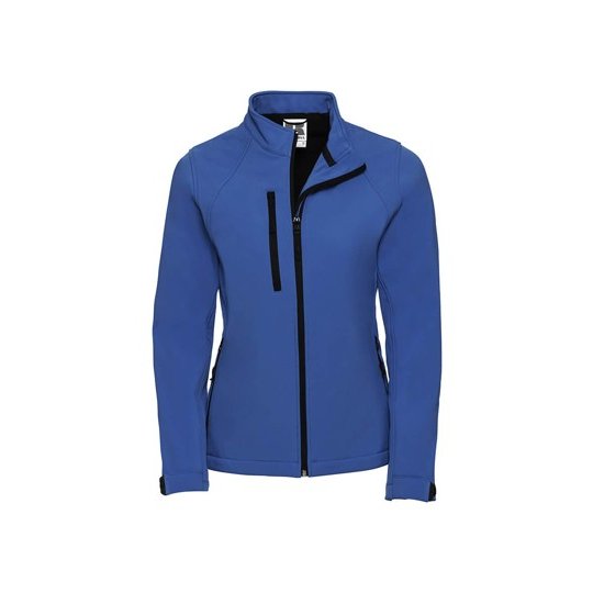 [1000195218] (R-140F-0) Ladies´ Softshell Jacket [Z140F] (XS, Azure Blue)