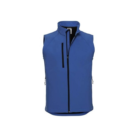[1000195295] (R-141M-0) Men´s Softshell Gilet [Z141] (XS, Azure Blue)