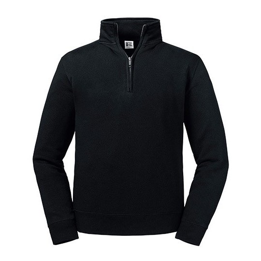 [1000295030] (R-270M-0) Authentic Quarter Zip Sweat [Z270M] (XS, Black)