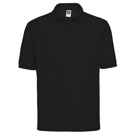 [1000197754] (R-539M-0) Men's Classic Polycotton Polo [Z539] (XS, Black)