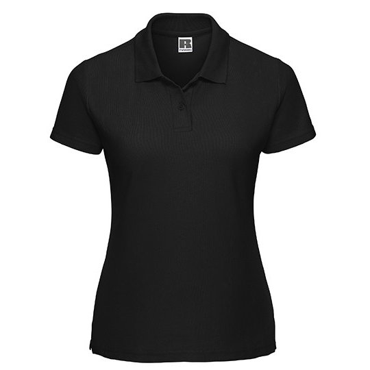 [1000197870] (R-539F-0) Ladies' Classic Polycotton Polo [Z539F] (XS, Black)