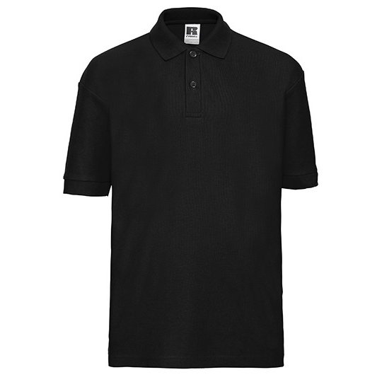 [1000197936] (R-539B-0) Kids Classic Polycotton Polo [Z539K] (90 (1/2), Black)