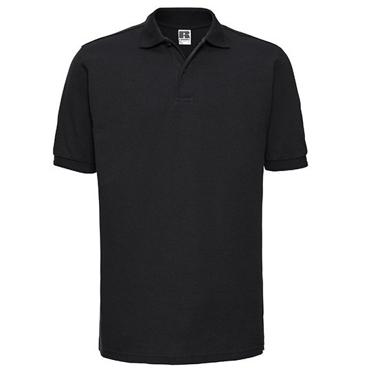 [1000199075] (R-599M-0) Hardwearing Polycotton Polo [Z599] (XS, Black)