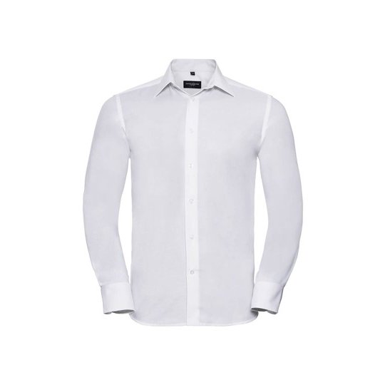 (R-922M-0) Men's Long Sleeve Tailored Oxford Shirt [Z922]