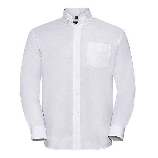 (R-932M-0) Men's Long Sleeve Classic Oxford Shirt [Z932]