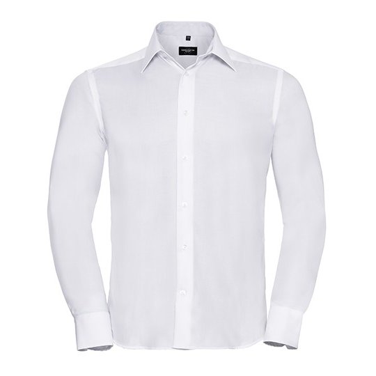 (R-958M-0) Men's Long Sleeve Tailored Ultimate Non-Iron Shirt [Z958]