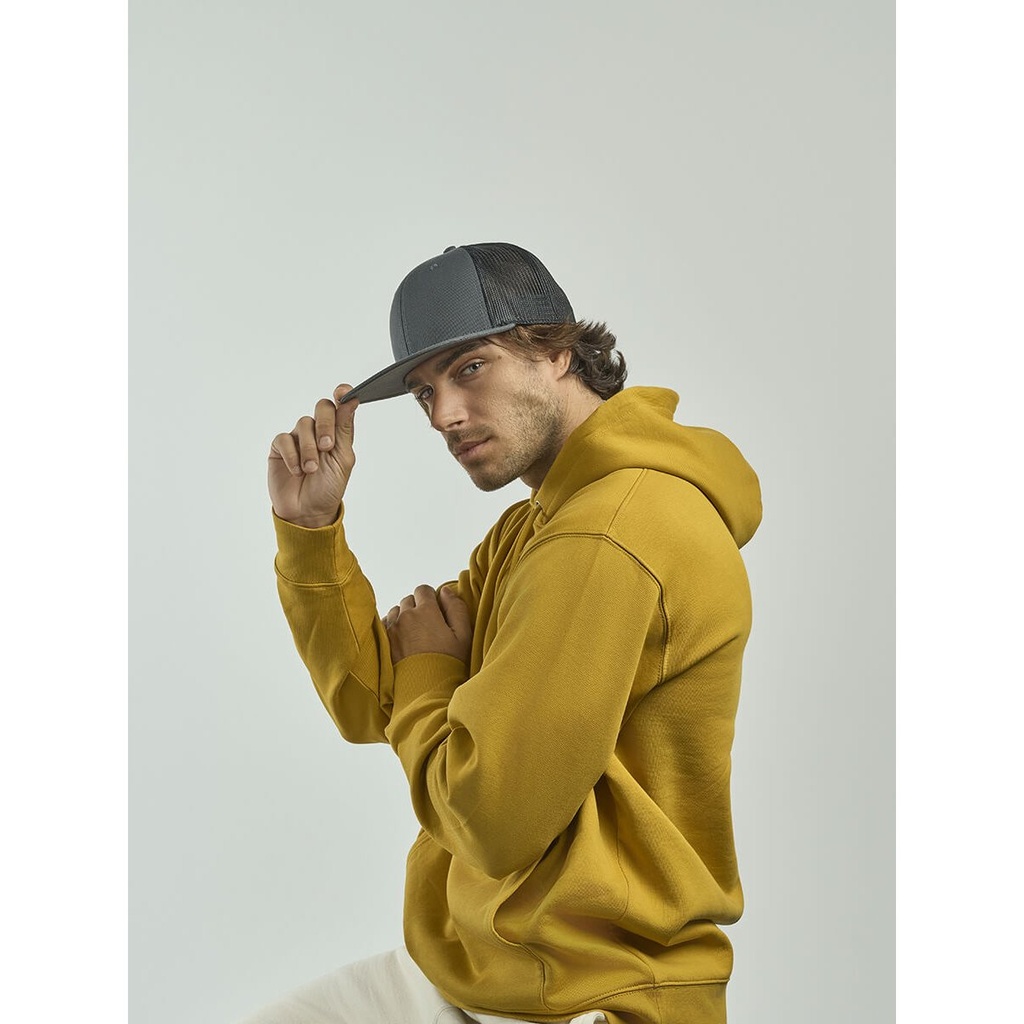 (SNAPMESHS) Cappello Visiera Piatta 6 Pannelli