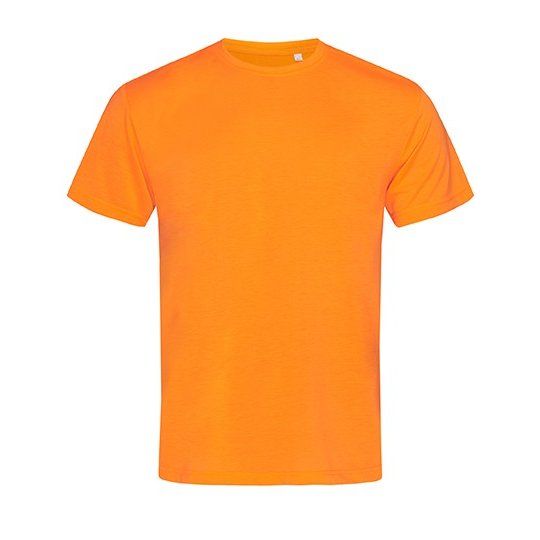 [1000163697] (ST8600) Cotton Touch T-Shirt [S8600] (S, Cyber Orange)