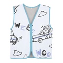 (ACTRESPOL) Children's Safety Vest Action Mestieri Silver