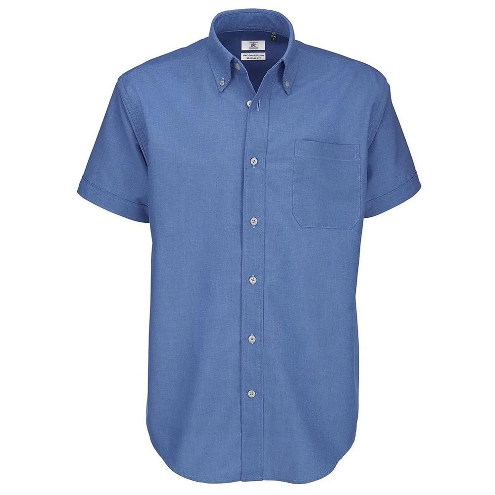 [BCSMO02-BC455-3XL] (BCSMO02) Oxford SSL /Men (3XL, Blue Chip)