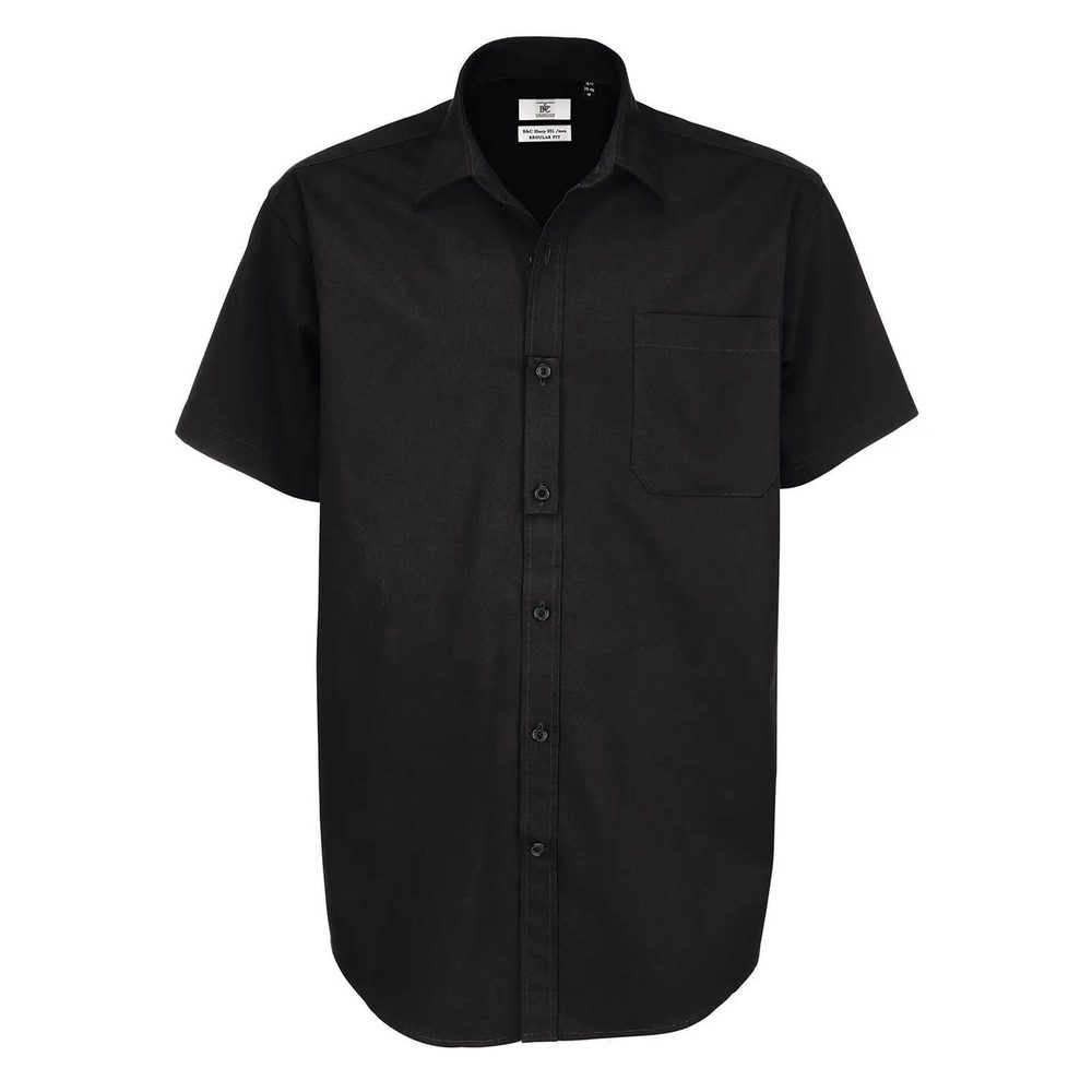 [BCSMT82-BL002-L] (BCSMT82) Sharp SSL /Men (L, Black)