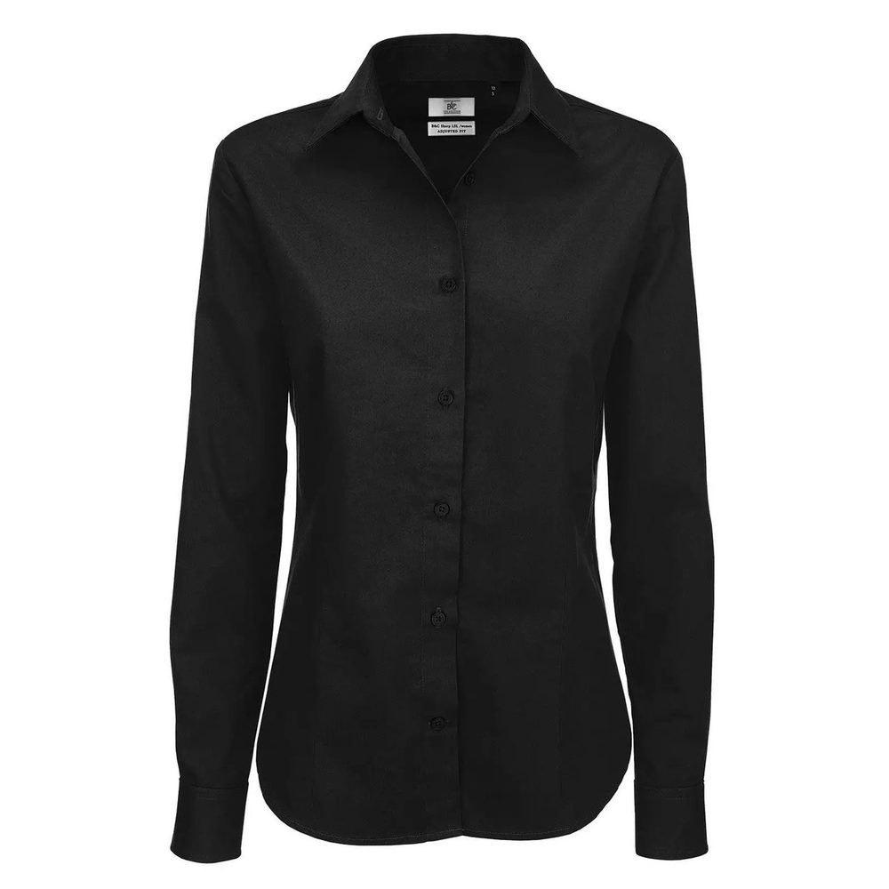 [BCSWT83-BL002-L] (BCSWT83) Sharp LSL /Women (L, Black)