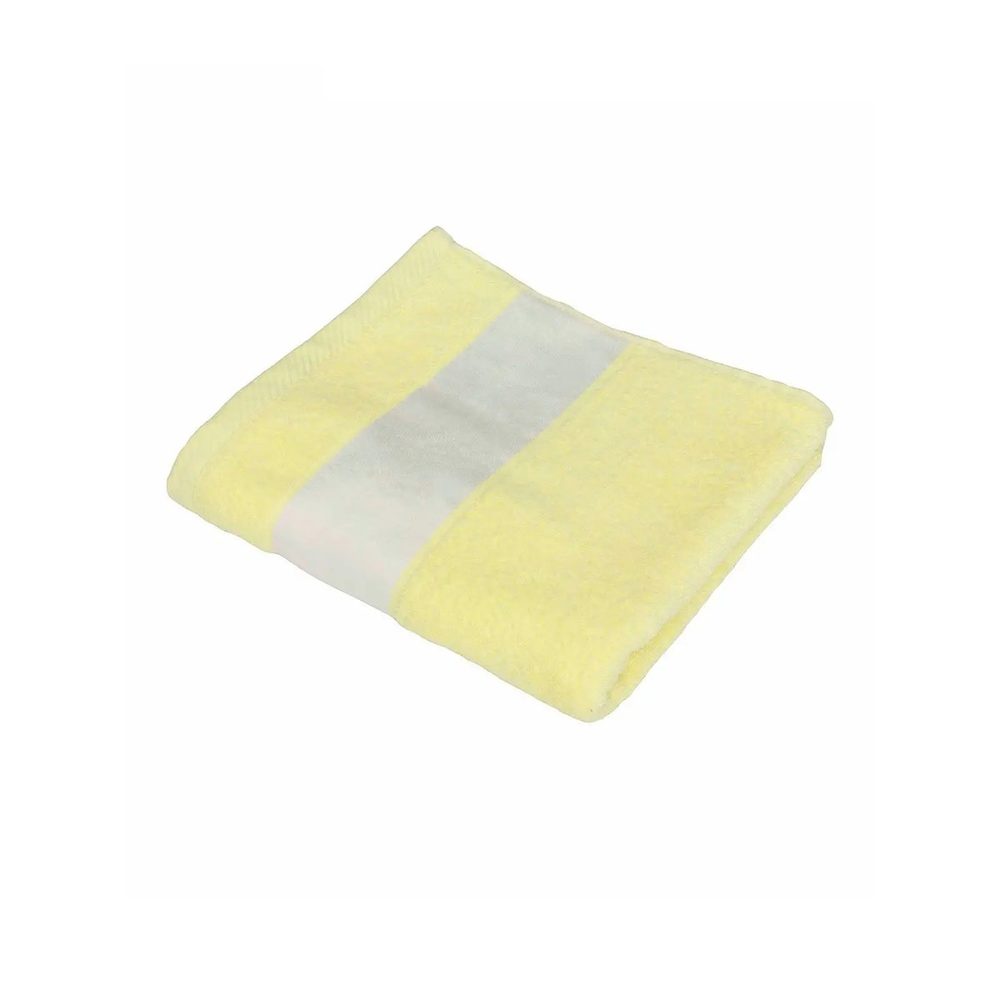 [BDSB30-020-UNICA] (BDSB30) Sublim Towel 30X50 (Light Yellow)