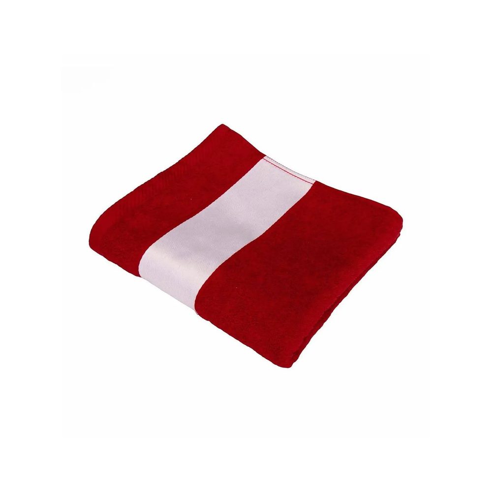 [BDSB50-084-UNICA] (BDSB50) Sublim Towel 50X100 (Red)