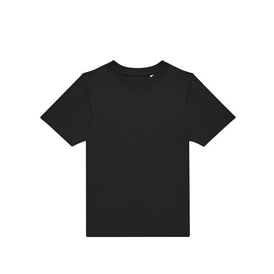 [1000397159] (TK002) Kids E190 T-Shirt [BCTK002] (3/4 (98/104), Black)