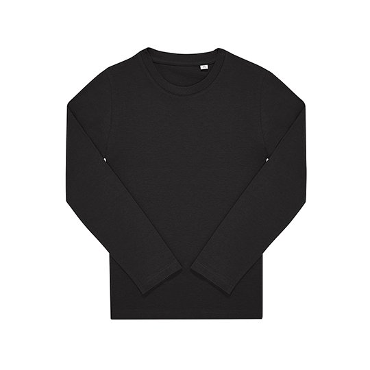 [1000397129] (TK003) Kids E150 Long Sleeve [BCTK003] (5/6 (110/116), Black)