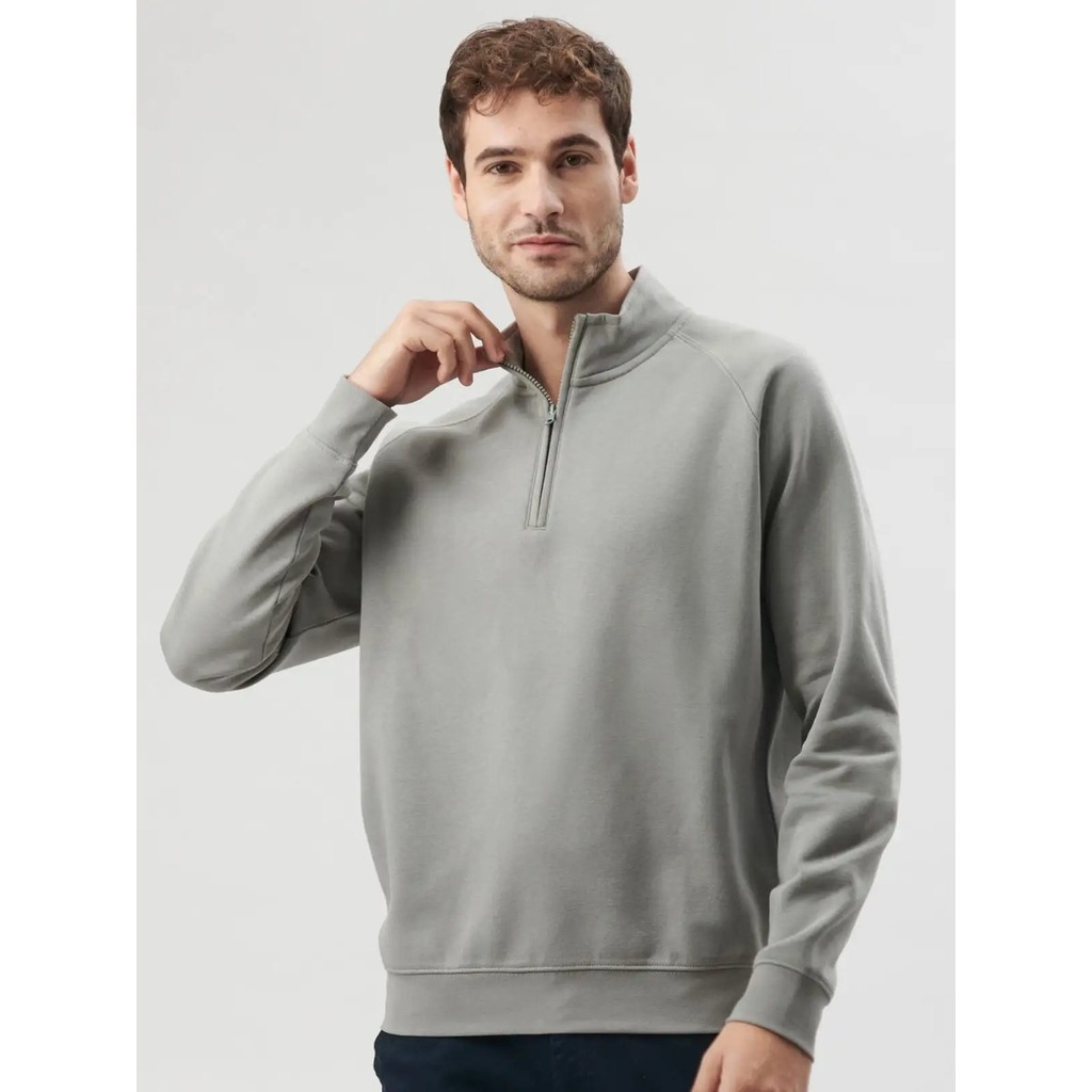 (BS330) Felpa mezza zip - Sirio