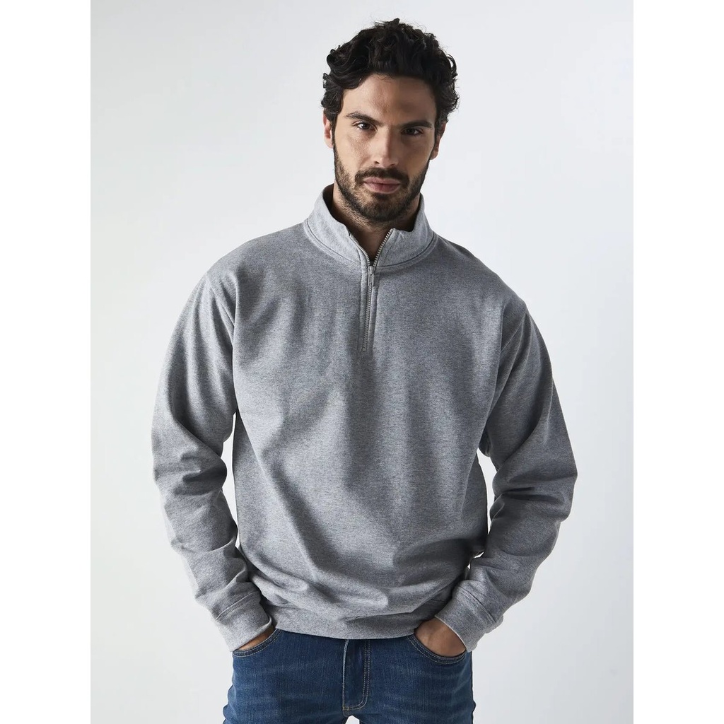 (BSZN280) Zip Neck Sweat