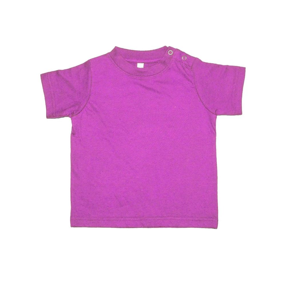 [CF100-FU-0/6] (CF100) Baby T-shirt (0/6, Fuchsia)