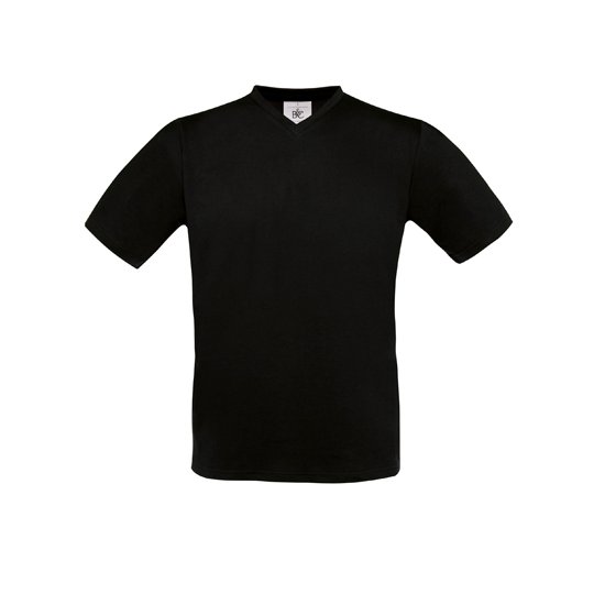 [1000027209] (TU006) T-Shirt Exact V-Neck [BCTU006] (S, Black)