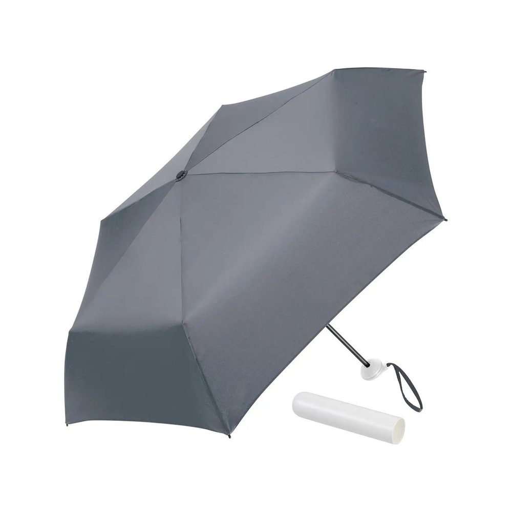 [FA5792-C136-UNICA] (FA5792) Mini umbrella FARE®-Tube (Grey-White)
