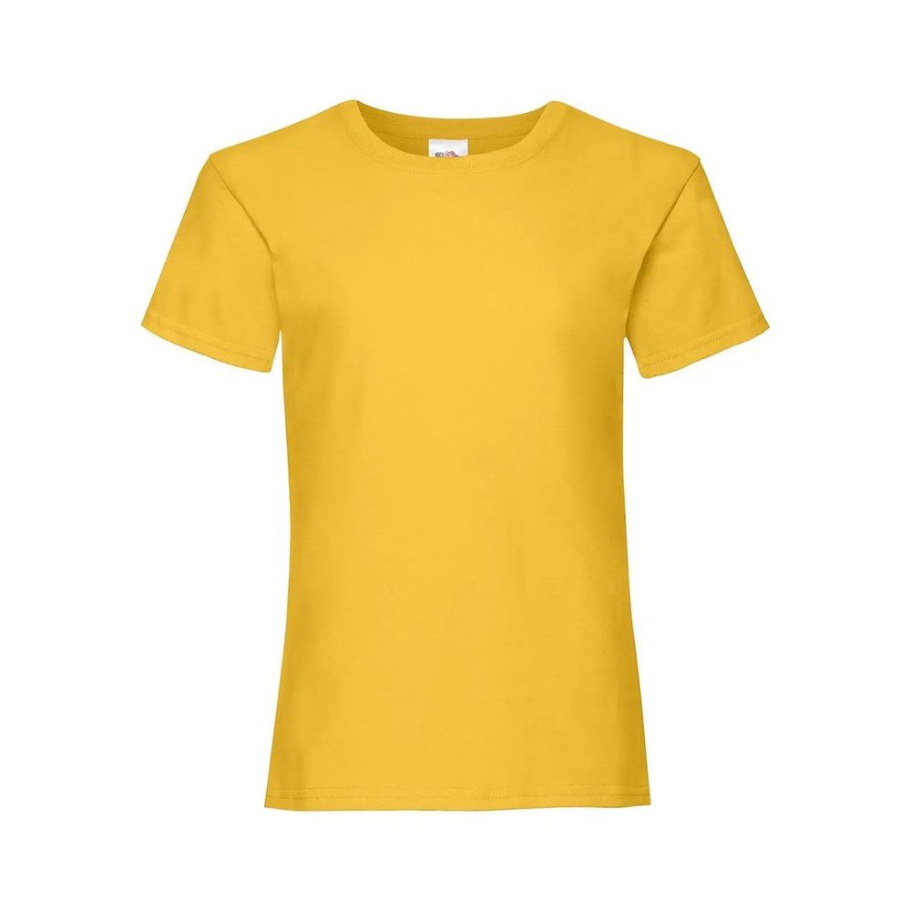 [FR610050-34-12-13] (FR610050) Girls Valueweight T (12-13, Sunflower)