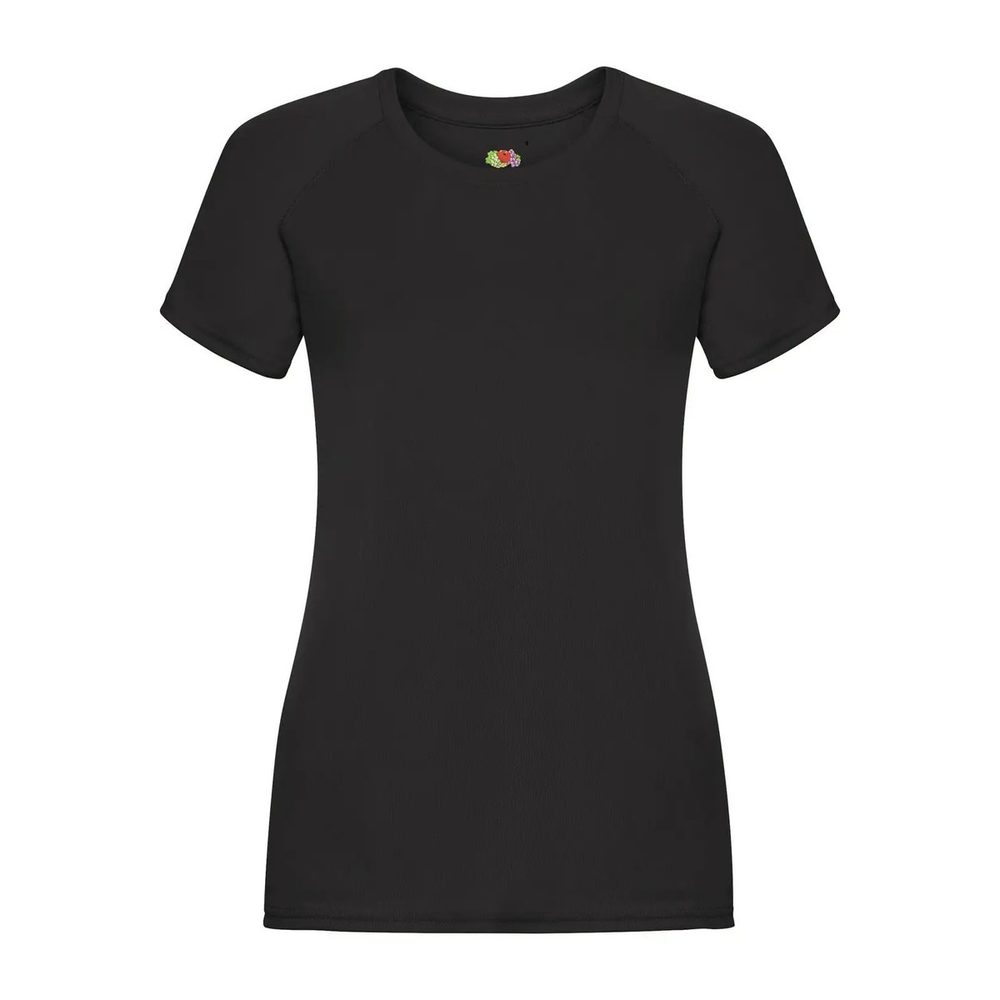 [FR613920-36-L] (FR613920) Ladies Performance T (L, Black)