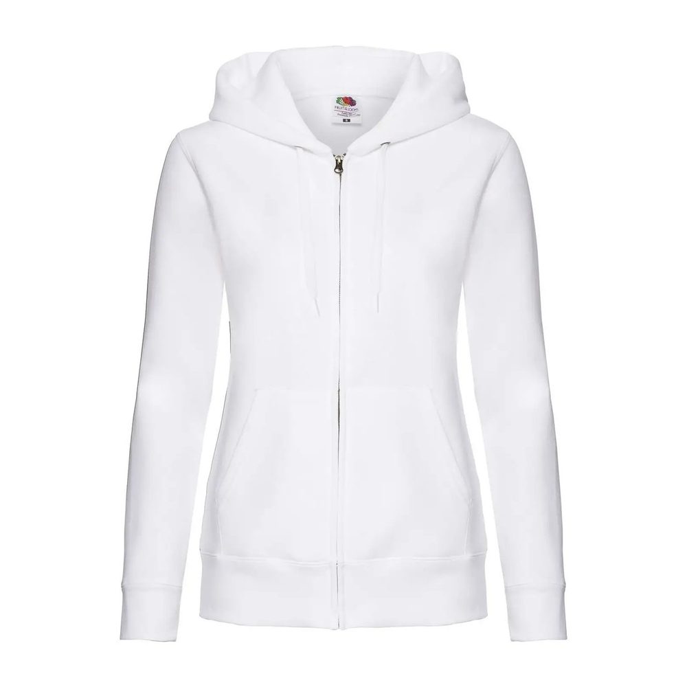 (FR621180) Ladies Premium Hooded Sweat Jacket