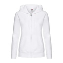 (FR621180) Ladies Premium Hooded Sweat Jacket