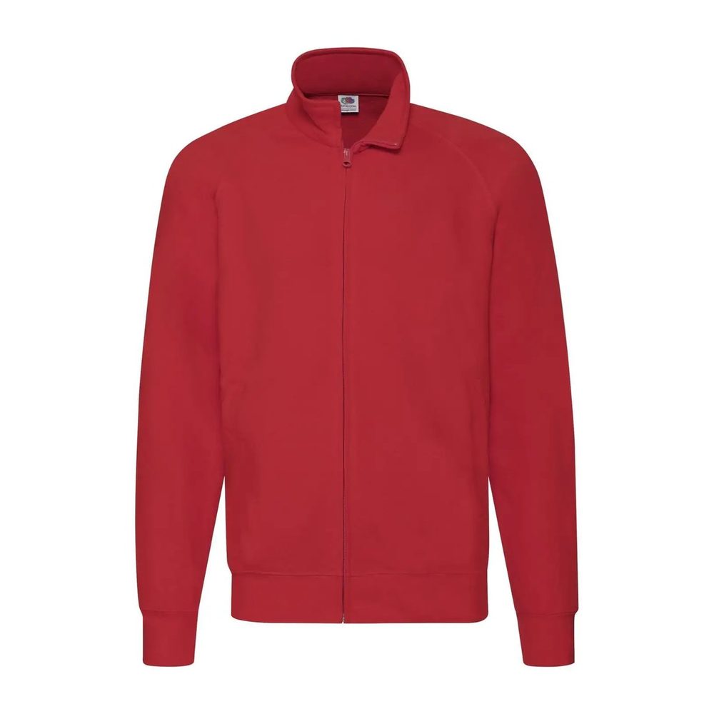 [FR621600-40-L] (FR621600) Lightweight Sweat Jacket (L, Red)
