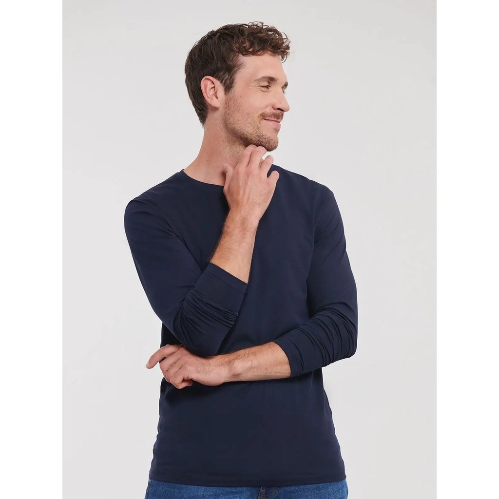 (JE100M) Men's Pure Organic L/S Tee NEW