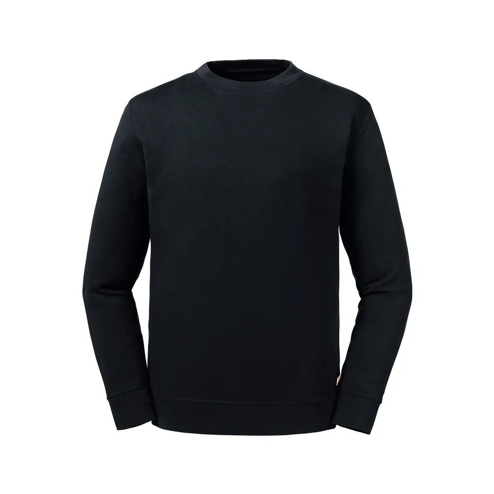 [JE208M-36-3XL] (JE208M) Pure Organic Reversible Sweat (3XL, Black)