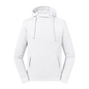 (JE209M) Pure Organic High Collar Hooded Sweat