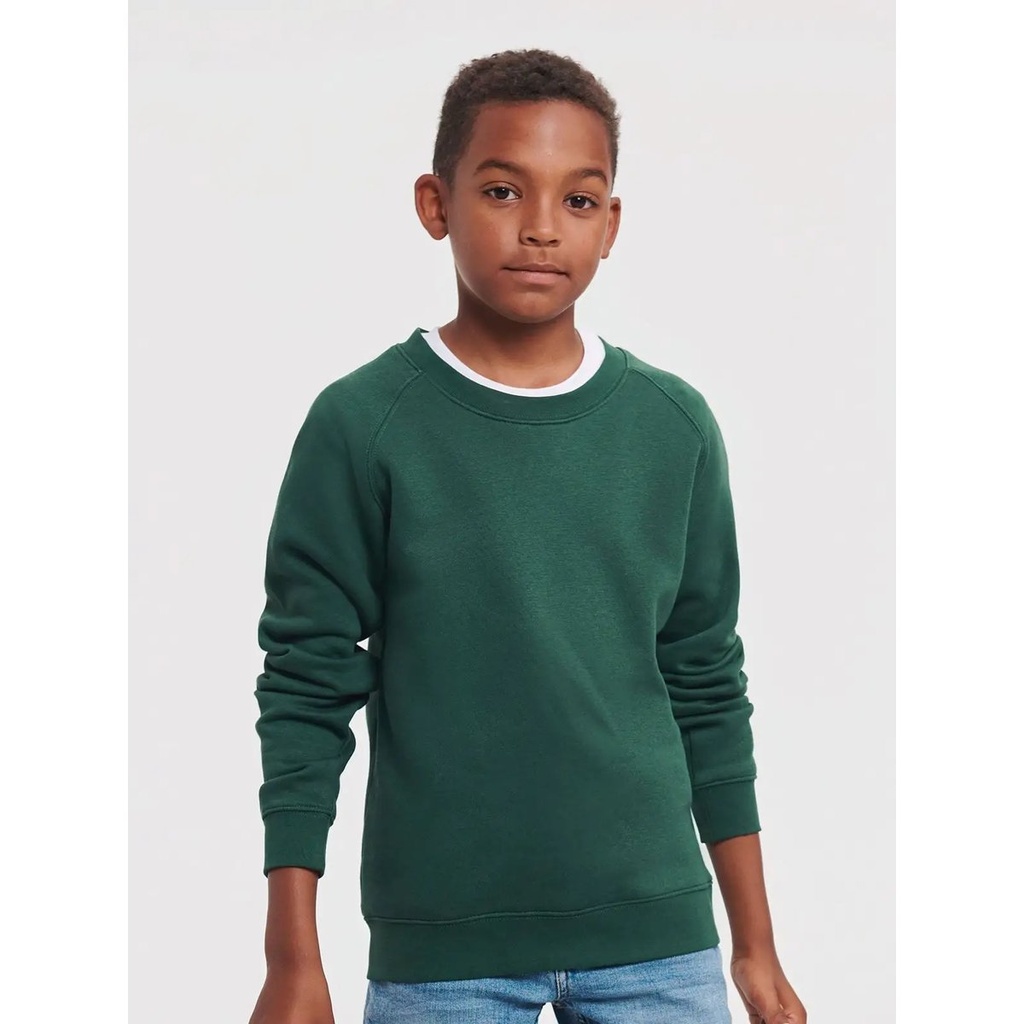 (JE271B) Kids Authentic Raglan Sweat