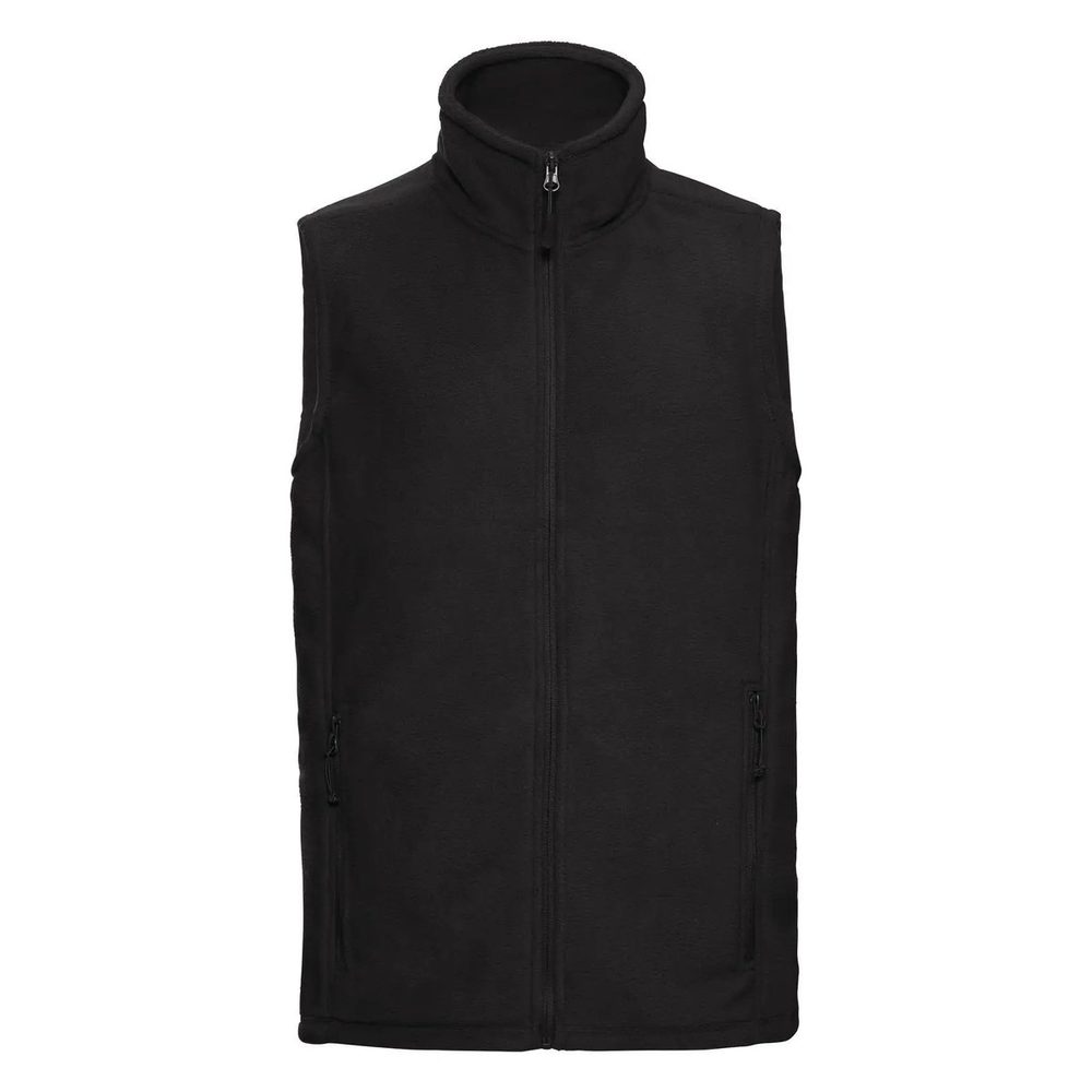 [JE8720M-36-L] (JE8720M) Men's Outdoor Fleece Gilet (L, Black)