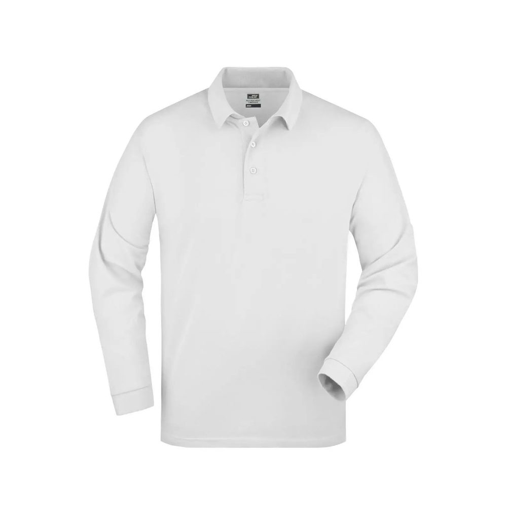 (JN022) Polo Piqué Long-Sleeved