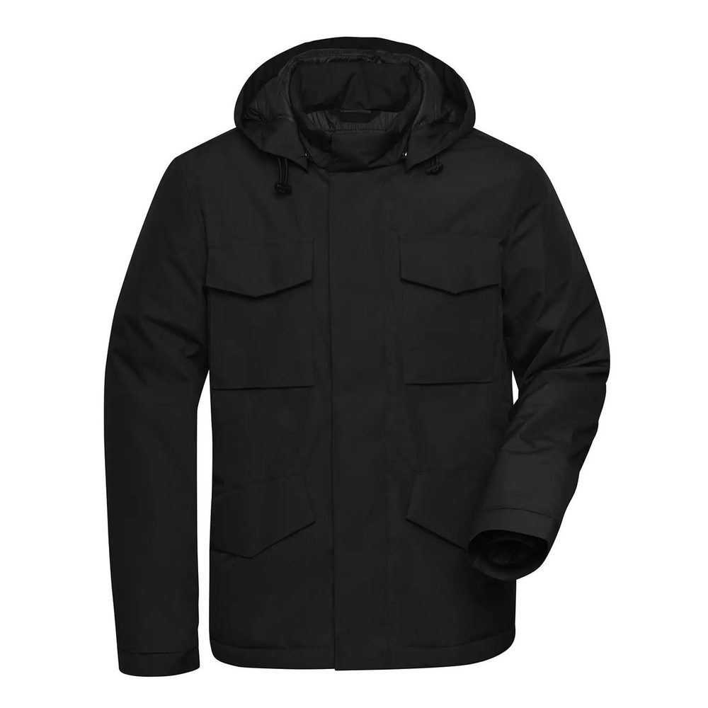 [JN1158-BL-3XL] (JN1158) Men's Business Jacket (3XL, Black)