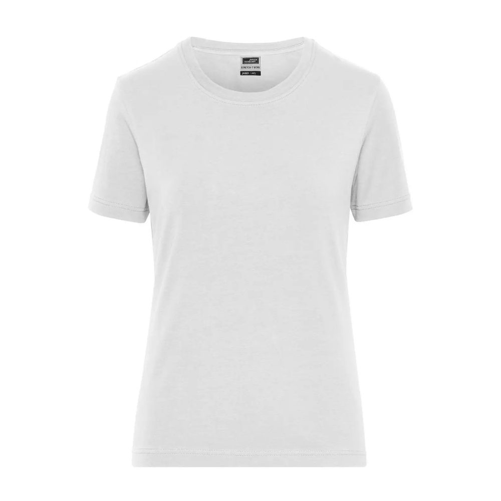 (JN1801) Ladies' Bio Stretch-T Work - Solid