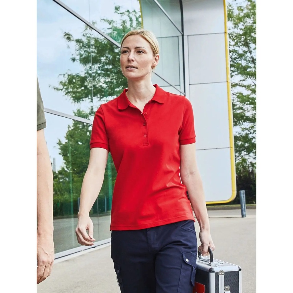 (JN1805) Ladies' Bio Stretch-Polo Work - Solid
