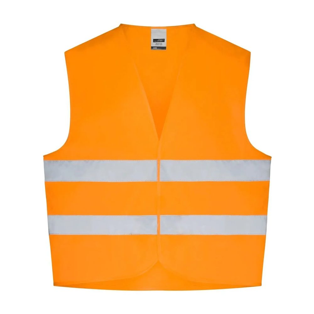 [JN200-FLOR-UNICA] (JN200) Safety Vest (Fluorescent-Orange)