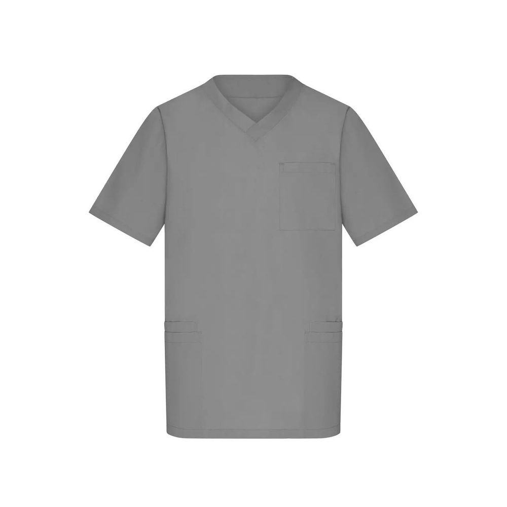 [JN3102-MGRE-3XL] (JN3102) Men´s Kasack (3XL, Mid-Grey)