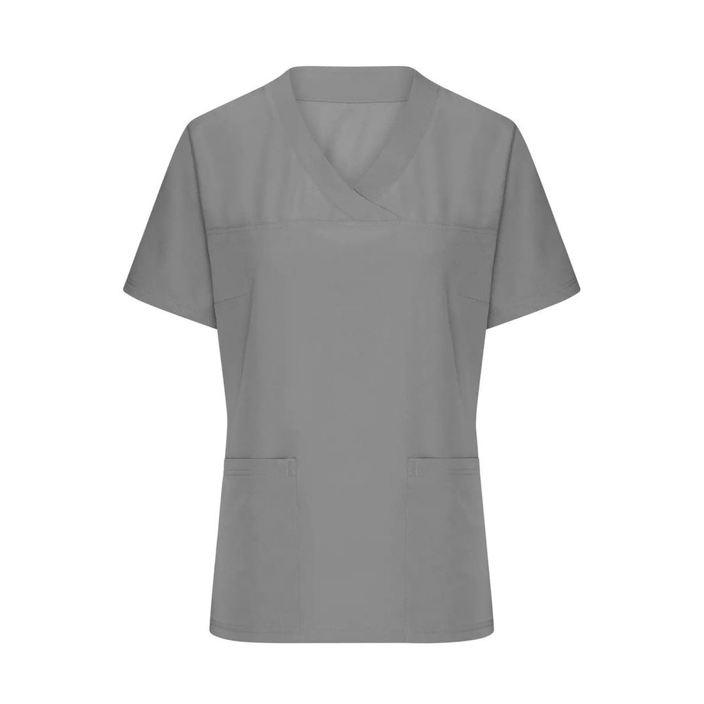 [JN3103-MGRE-3XL] (JN3103) Ladies´ Stretch Kasack (3XL, Mid-Grey)