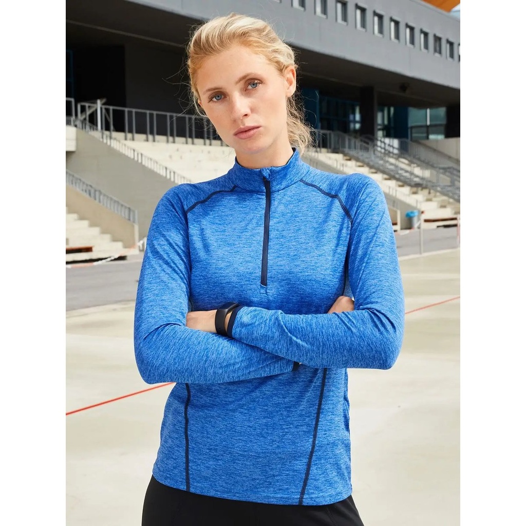 (JN497) Ladies' Sportsshirt Longsleeve