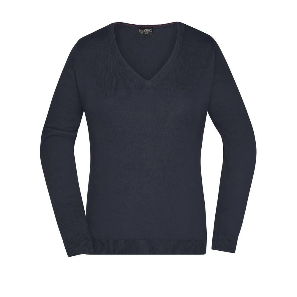 (JN658) Ladies' V-Neck Pullover