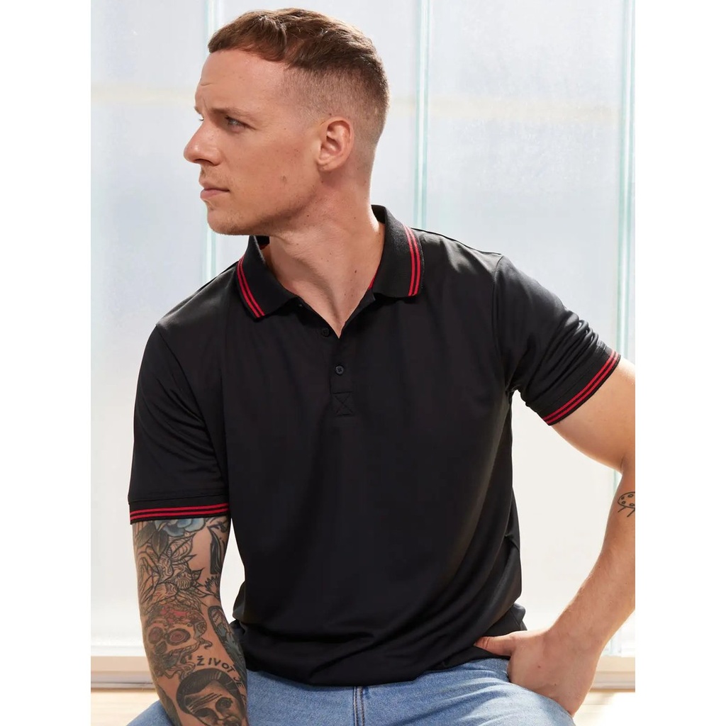 (JN722) Men's Functional Polo