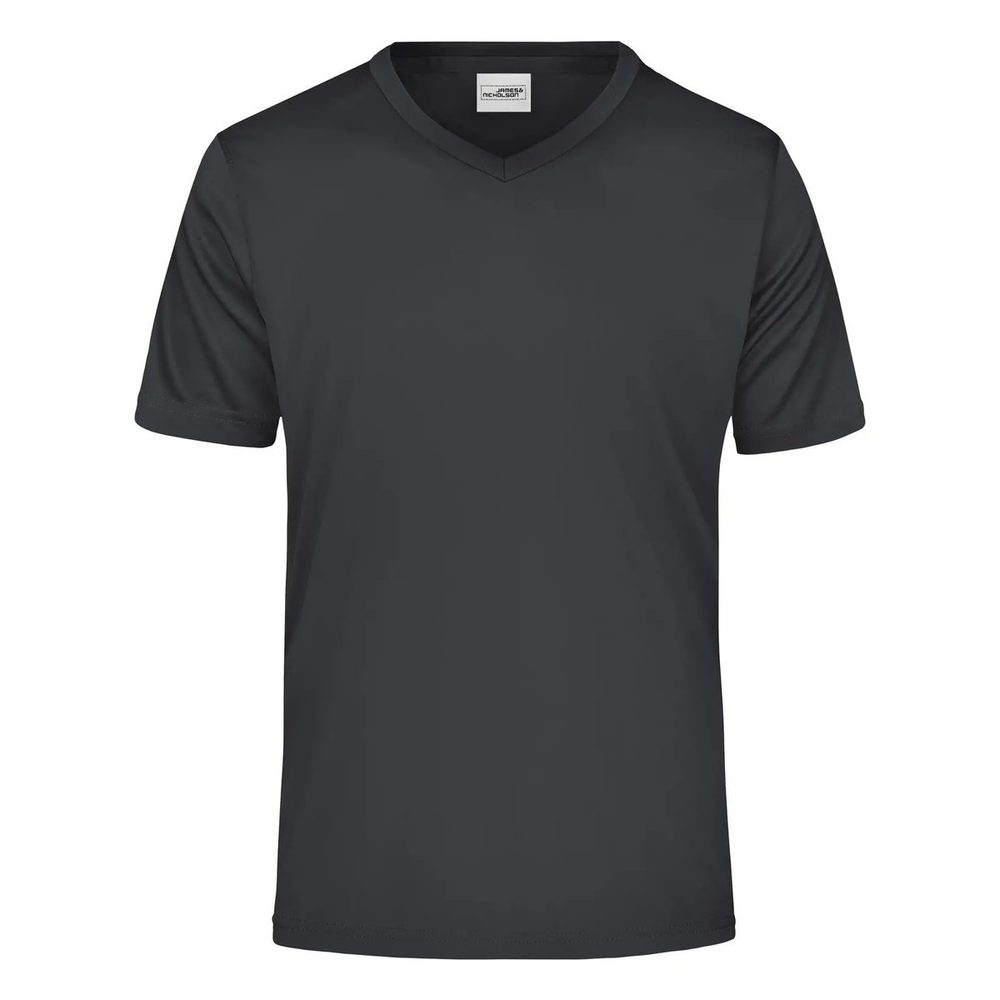 [JN736-BL-3XL] (JN736) Men's Active-V (3XL, Black)