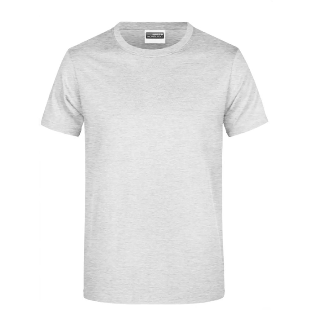 [JN790-AS+-3XL] (JN790) Basic-T Man 180 (3XL, Ash)