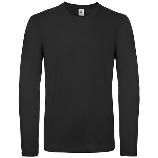 [1000274354] (TU05T) Men´s T-Shirt E150 Long Sleeve [BCTU05T] (S, Black)