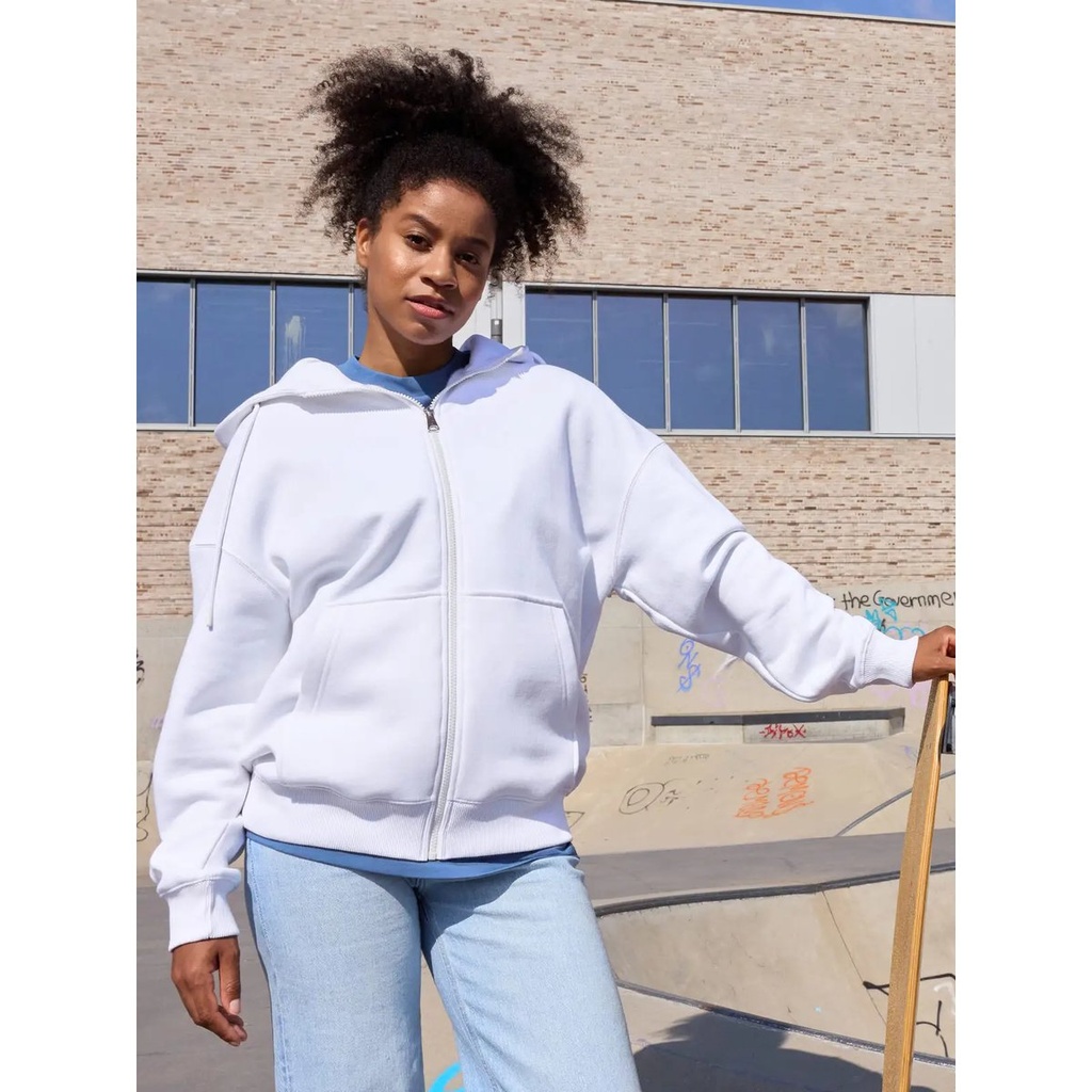 (JN8043) Oversized Hooded Jacket UNISEX